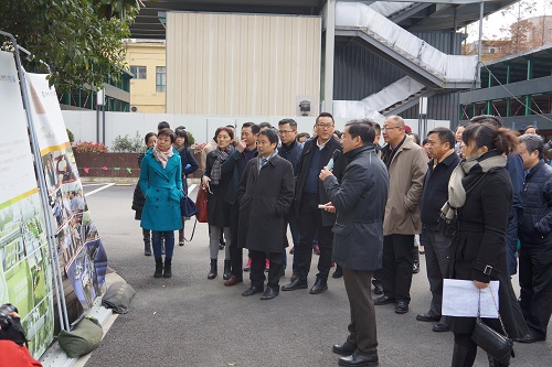区十四届政协委员参观长阳谷